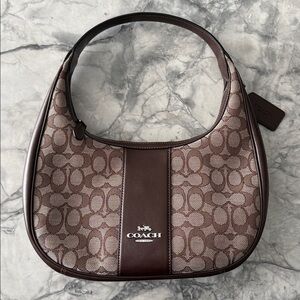Coach Signature Jacquard Shoulder Bag